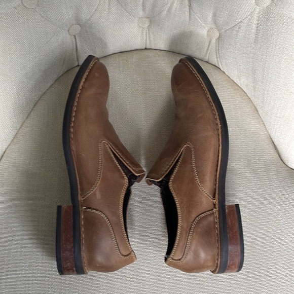 Cole Haan Men's Tan Leather Loafers 10 - Picture 5 of 7